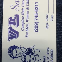 VL Salon - Their card