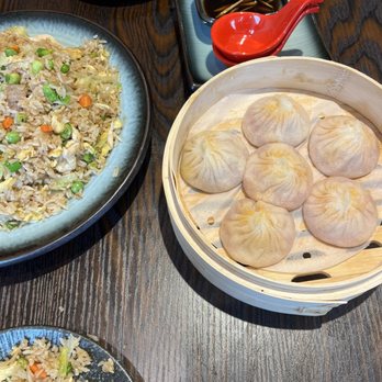 Dynasty Dumpling - Hot and Spicy XLB and combination fried rice - Dim Sum Near Me - San Francisco, California Dynasty Dumpling - Hot and Spicy XLB and combination fried rice - Dim Sum Near Me - San Francisco, California