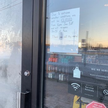 Starbucks - Closing early today! Reopening at 9am tomorrow. - Coffee & Tea Near Me - New Baltimore, Michigan Starbucks - Closing early today! Reopening at 9am tomorrow. - Coffee & Tea Near Me - New Baltimore, Michigan
