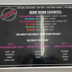 Berry bomb favorites