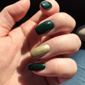 Rouge Salon and Spa - Green and Gold! Vegas, here I come! - Nail Salons Near Me - Bentonville, Arkansas Rouge Salon and Spa - Green and Gold! Vegas, here I come! - Nail Salons Near Me - Bentonville, Arkansas