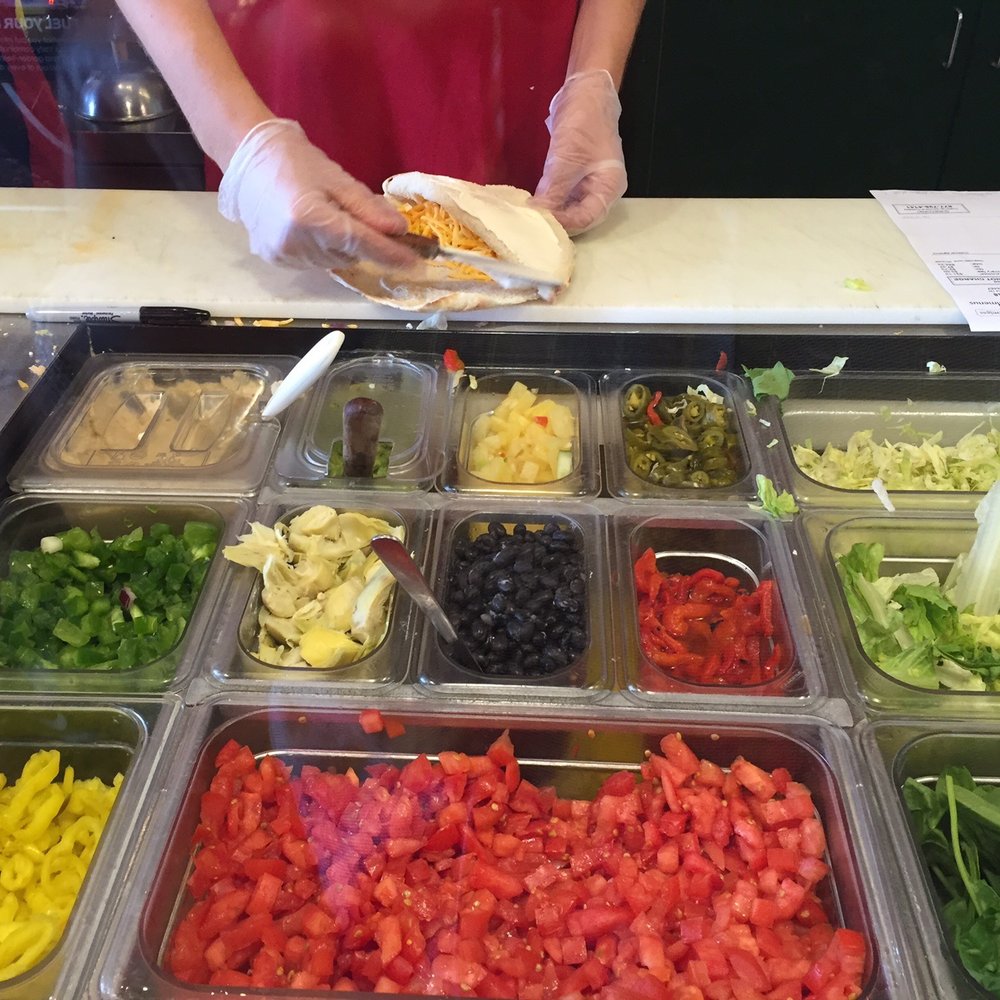 Pita Pit - Making the sandwich - Sandwiches Near Me - Rochester, New York Pita Pit - Making the sandwich - Sandwiches Near Me - Rochester, New York