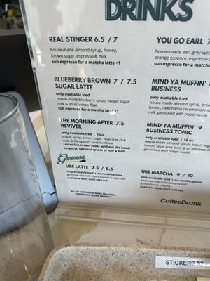 Menu photo 2 CoffeeDrunk Long Beach, CA