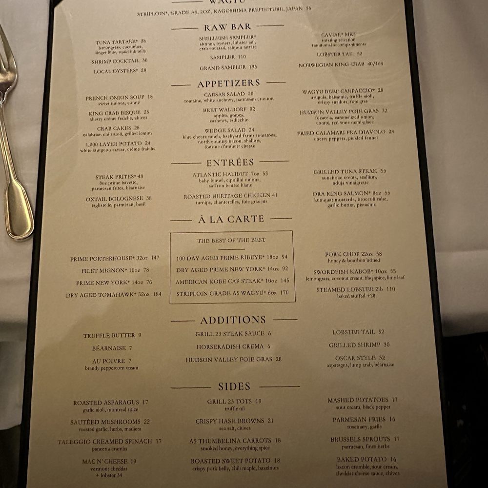 Grill 23 & Bar - Seafood Near Me - Boston, Massachusetts Grill 23 & Bar - Seafood Near Me - Boston, Massachusetts