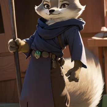 Dreamworks Animation Studio - Zhong the corsac fox - Video/Film Production Near Me - Glendale, California