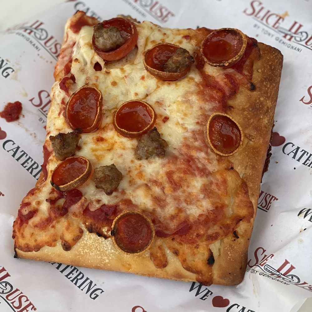 Slice House by Tony Gemignani - The traditional - Pizza Near Me - Porter Ranch, California Slice House by Tony Gemignani - The traditional - Pizza Near Me - Porter Ranch, California