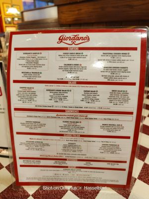 Menu photo 1 Giordano's Chicago, IL