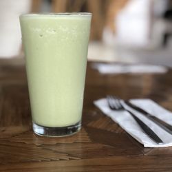 Humo - Matcha green tea latte - iced