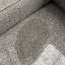 Stained area