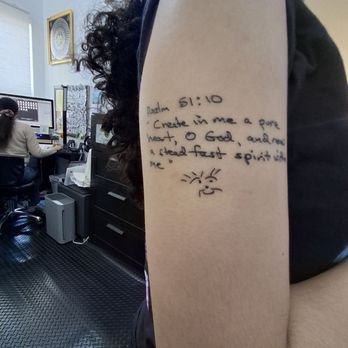 Rum Thai Tattoo - Bible verse...Before - Tattoo Near Me Rum Thai Tattoo - Bible verse...Before - Tattoo Near Me