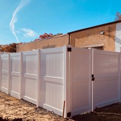 Eagle Fence & Guardrail - Vinyl fence installed by Eagle Fence & Guardrail in CT.
