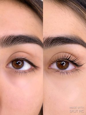 lash lift - A lash lift is a semi-permanent treatment best described as a perm for your eyelashes.A lash lift is a cosmetic procedure that uses solutions to lift and curl your eyelashes.If you're going on vacation or prefer a low-maintenance makeup routine, you can opt for a lash lift and tint to deepen the color of your eyelashes in addition to the more dramatic curve.