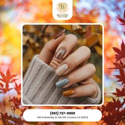 Bellazzio Nails Spa - Autumn nail season is officially here!  Don't miss out on the fun. Book your appointment before we get too busy!