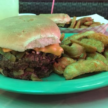 Sparkys BBQ and Espresso - Double Chile Cheese Burger - Burgers Near Me - Hatch, New Mexico Sparkys BBQ and Espresso - Double Chile Cheese Burger - Burgers Near Me - Hatch, New Mexico