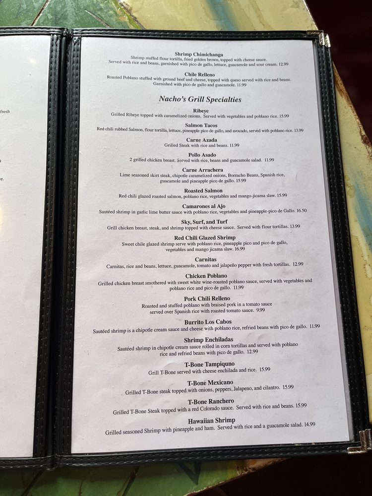 Nacho’s Authentic Mexican