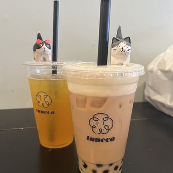 Tancca - Mango green tea and assam milk tea w pearls. - Bubble Tea Near Me - San Francisco, California Tancca - Mango green tea and assam milk tea w pearls. - Bubble Tea Near Me - San Francisco, California