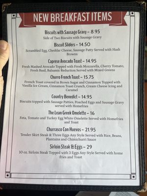 Menu photo 3 The Beacon Diner Fairview, NJ