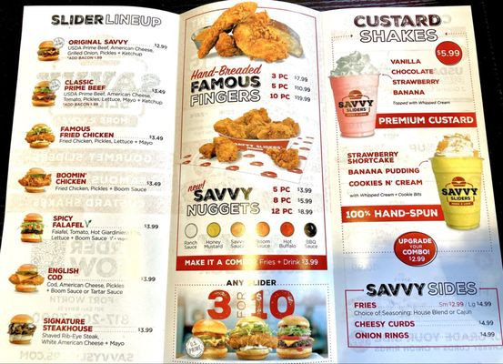 Menu photo 3 Savvy Sliders Fort Worth, TX Menu photo 3 Savvy Sliders Fort Worth, TX