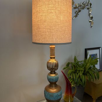 D&W Lighting - New shade and lighting hardware on both lamps! - Lighting Stores Near Me - Austin, Texas
