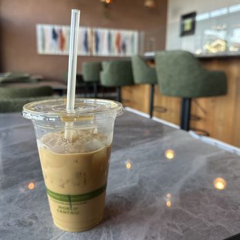 Mangiafoglie - Iced Marzipan Latte - Pizza Near Me - Long Beach, California