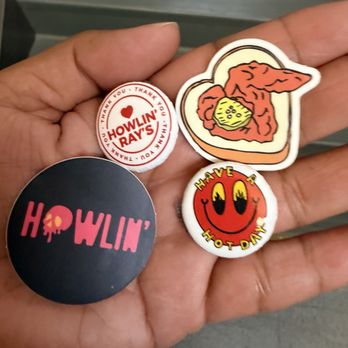 Howlin' Ray's - Buttons and stickers - Southern Near Me - Pasadena, California Howlin' Ray's - Buttons and stickers - Southern Near Me - Pasadena, California