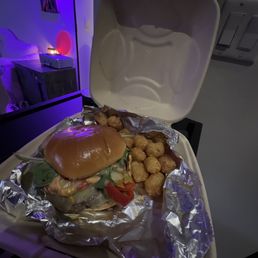 Blazin burger!