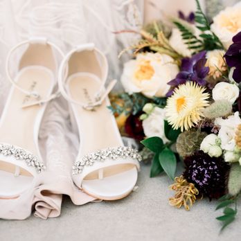 Baseline Flowers - Shoes, wedding dress and bouquet - Florists Near Me - Phoenix, Arizona