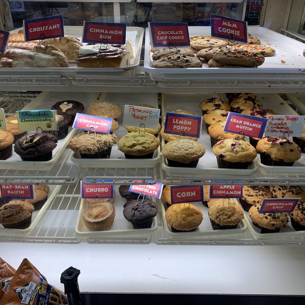 Village Bagels - Well-stocked muffin case, perfect for every Sunday morning. - Sandwiches Near Me - Norwalk, Connecticut Village Bagels - Well-stocked muffin case, perfect for every Sunday morning. - Sandwiches Near Me - Norwalk, Connecticut