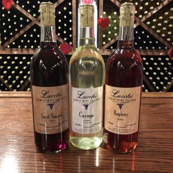 Lucchi Family Wine Cellars - three bottles of wine - Wineries Near Me - Scranton, Pennsylvania Lucchi Family Wine Cellars - three bottles of wine - Wineries Near Me - Scranton, Pennsylvania