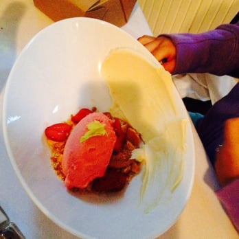 The Whistling Swan - strawberry sorbet - Hotels Near Me - Fish Creek, Wisconsin