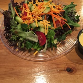 The Bent Rod - Delicious garden salad with no iceberg! - Seafood Near Me - Mcclellanville, South Carolina