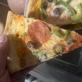 Grafa Pizza - Is this what their advertising looks like? This is cold, so imagine it fresh. - Pizza Near Me - Miami Beach, Florida