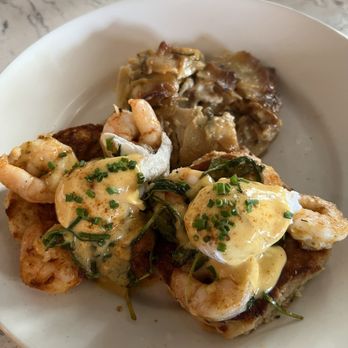 Great Maple - shrimp cajun benedict with biscuits - New American Near Me - Newport Beach, California Great Maple - shrimp cajun benedict with biscuits - New American Near Me - Newport Beach, California