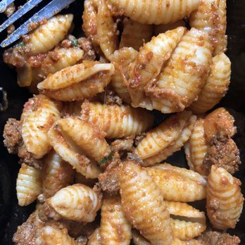 Caffe Rustica - Shells. Not cavatelli. - Italian Near Me - Lake Placid, New York
