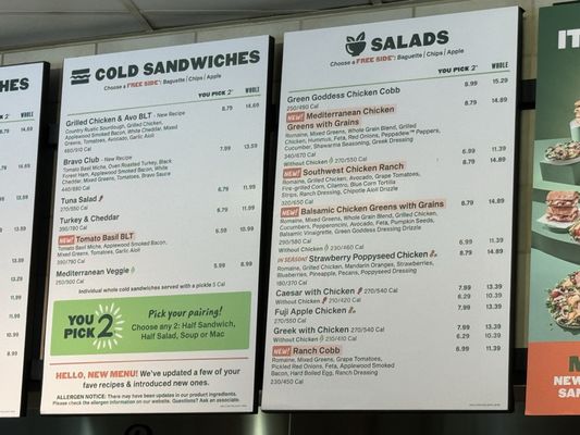 Menu photo 3 Panera Bread San Jose, CA Menu photo 3 Panera Bread San Jose, CA