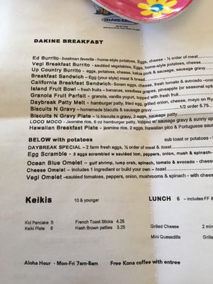 Menu photo 2 Daybreak Island Grill San Diego, CA Menu photo 2 Daybreak Island Grill San Diego, CA
