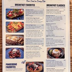 Coffee For The Soul - All Day Menu (Food & Brunch)