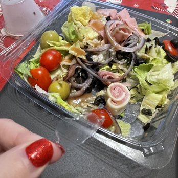 Maria's Pizza - Plastic found in salad - Pizza Near Me - Point Pleasant, New Jersey Maria's Pizza - Plastic found in salad - Pizza Near Me - Point Pleasant, New Jersey