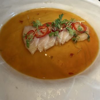 Eddie V's Prime Seafood - Yellowtail Sashimi - Seafood Near Me - La Jolla, California Eddie V's Prime Seafood - Yellowtail Sashimi - Seafood Near Me - La Jolla, California