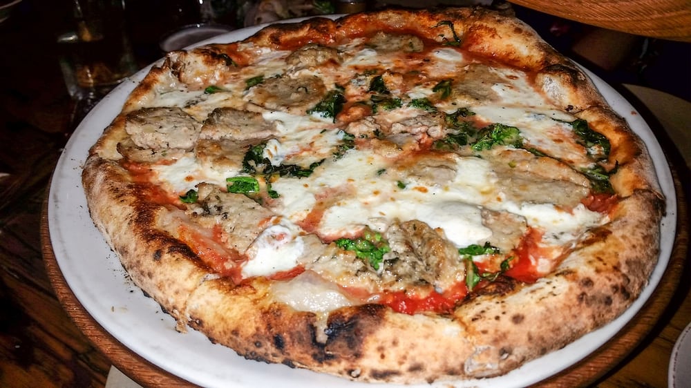 Veal meatball pizza Yelp