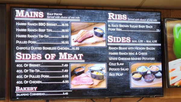 Menu photo 2 Harris BBQ Coalinga, CA Menu photo 2 Harris BBQ Coalinga, CA