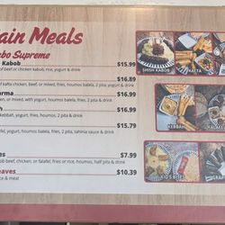Sisters Mediterranean Taste - New Menu