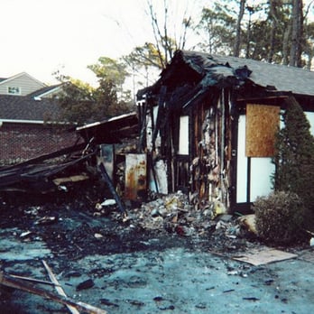 Belfor - This fire was started by Christmas Lights that were outside the house. It quickly spread to the garage and then the attic. - Damage Restoration Near Me - Myrtle Beach, South Carolina Belfor - This fire was started by Christmas Lights that were outside the house. It quickly spread to the garage and then the attic. - Damage Restoration Near Me - Myrtle Beach, South Carolina