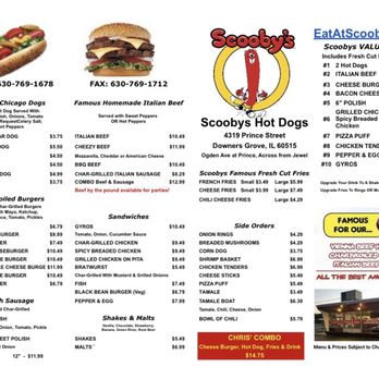 Scooby's Hot Dogs - Hot Dogs Near Me - Downers Grove, Illinois Scooby's Hot Dogs - Hot Dogs Near Me - Downers Grove, Illinois