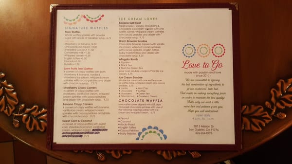 Menu photo 6 Love to Go San Gabriel, CA Menu photo 6 Love to Go San Gabriel, CA