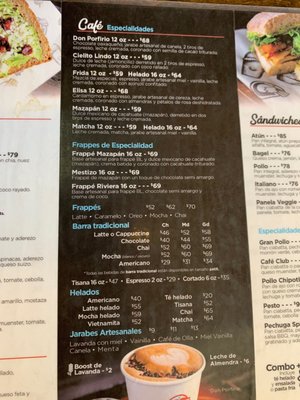 Menu photo 1 Blue Luna Tijuana, BCN