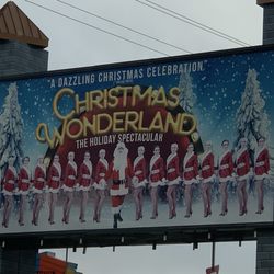 More dancers on the billboard that were in the performance. Huummm