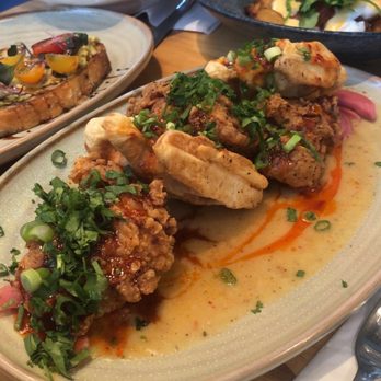 ZCREW Cafe - Korean chicken and waffles - SO GOOD! - Cafes Near Me - Calgary, Alberta