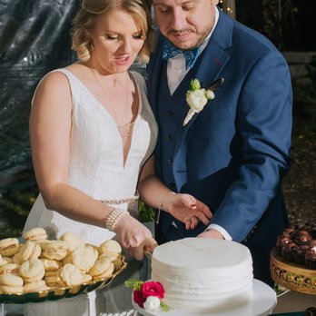 Yours Truly Cupcake - Cutting cake and cookie sandwiches - Desserts Near Me - Denver, Colorado