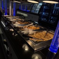 Yama Kitchen - Some of the sides and entree options if you have picky eaters tagging along.